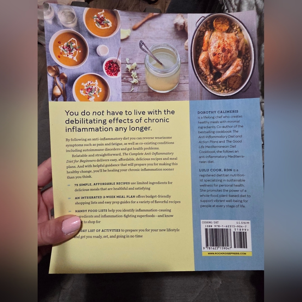 The Complete Anti-Inflammatory Diet for Beginners Book - Picture 4 of 6